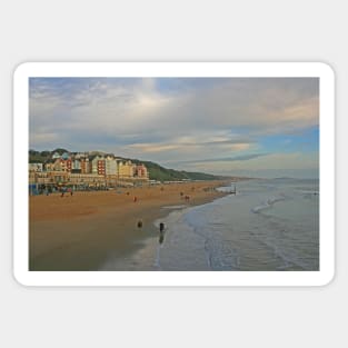 Boscombe to Hengistbury, January 2022 Sticker